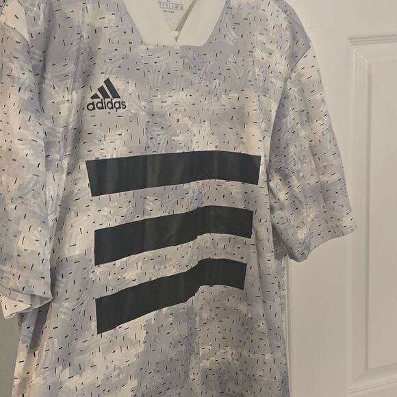 Mens camouflage Adidas soccer shirt men's size large - Picture 5 of 8